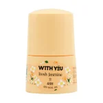 دئودورانت رولی ضد تعريق زنانه 48 ساعته مدل FRESH JASMINE حجم 50 میل ويت يو - WITH YOU