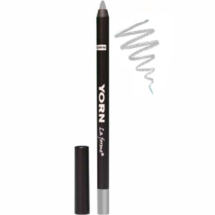 مداد نقره ای مداد چشم رنگی Eyeliner Pencil رنگ نقره ای شماره 06 يورن - YORN