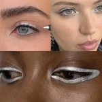 مداد چشم رنگی Eyeliner Pencil رنگ نقره ای شماره 06 يورن - YORN - Image 2