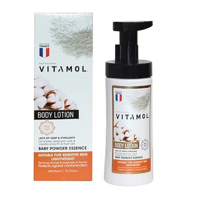 لوسيون بدن حجم 300 ميل مدل BABY POWDER ESSENCE ويتامول - VIAMOL