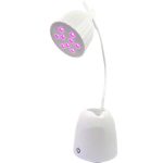 دستگاه LED/UV مدل شارژی طرح چراغ مطالعه YT - M838