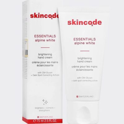 کرم روشن کننده دست حجم 75 ميل ESSENTIALS اسکين کد - skincode