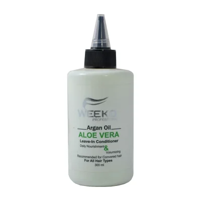 کرم مو تقويتي بعد از حمام حجم 300 ميل مدل ALOE VERA ويکو - WEEKO