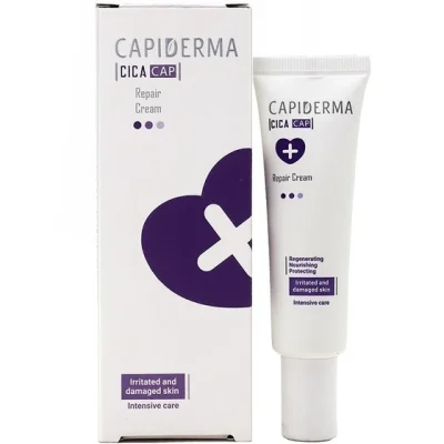 کرم احيا کننده مخصوص پوست های آسيب ديده حجم 30 ميل کپيدرما - CAPIDERMA