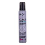 موس مو حالت دهنده مو مدل 4 FINE CURLS مناسب موهای فر حجم 200 ميل بيول - BIOL