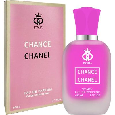 ادکلن (ادو پرفيوم) زنانه مدل چنس چنل CHANCE CHANEL حجم 50 ميل پاشا - PASHA