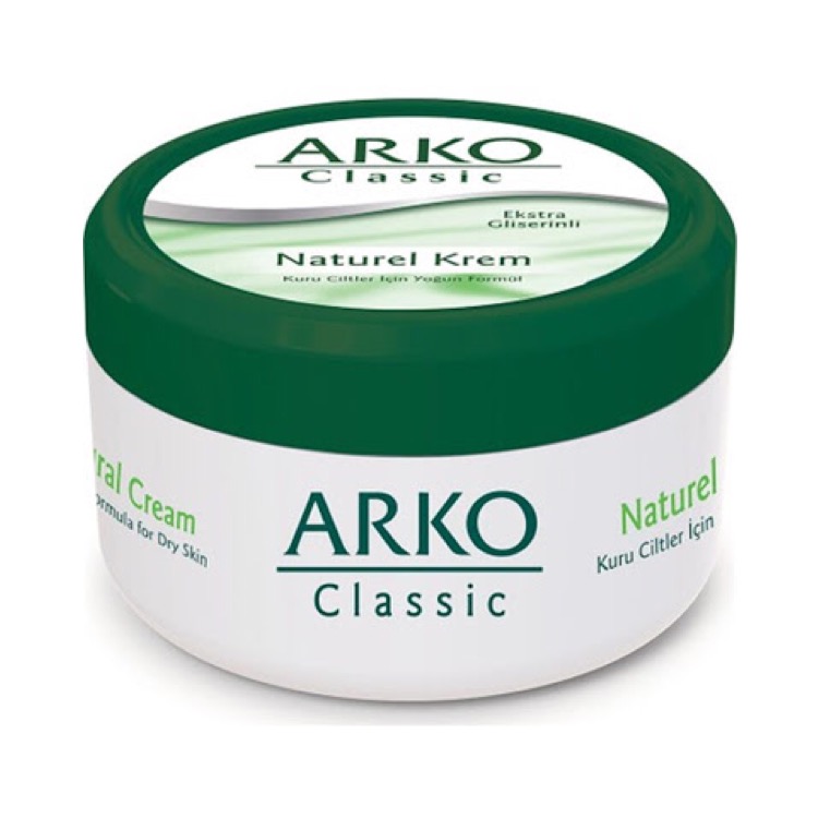 ارکو کرم مرطوبکننده دست و صورت کلاسيک مدل Classic Natural حجم 250 ميل آرکو - ARKO