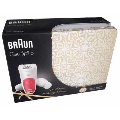 اپیلاتور براون سری Silk Epil 5 مدل 537-5 به همراه برس پاک کننده