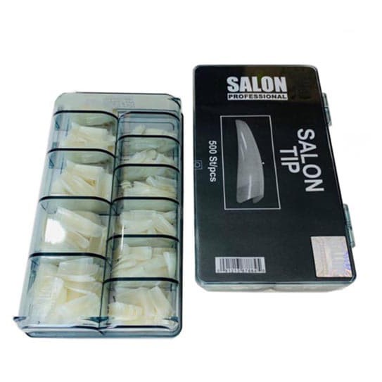 تیپ سالن تيپ کاشت ناخن رنگ شيری 500 عددی سالن - SALON