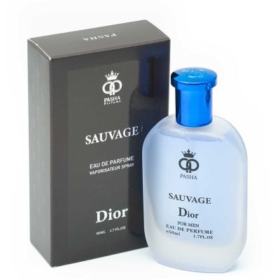 ادکلن (ادو پرفيوم) مردانه مدل ساواج SAUVAGE Dior حجم 50 ميل پاشا - PASHA