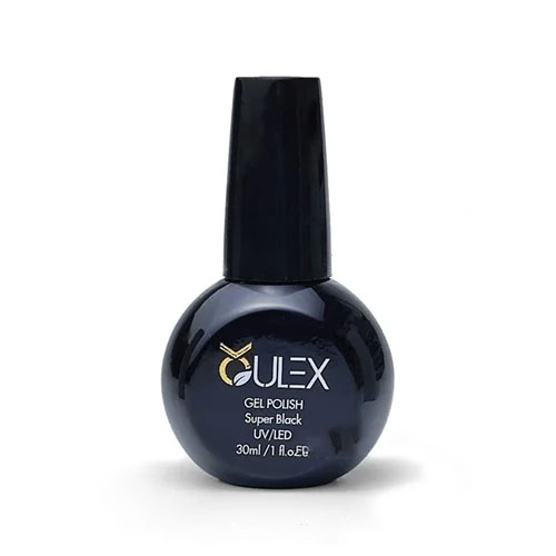 مشکی لاک ژل مشکی حجم 30 ميل مدل OULEX Super Black