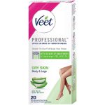 نوار موبر بدن مخصوص پوست‌های خشک بسته 20 عددی ويت - Veet