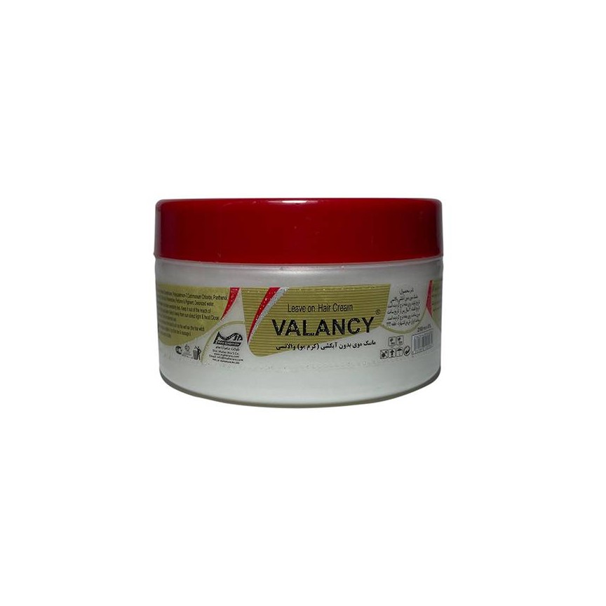 کرم مو والانسی کرم مو (ماسک مو) مدل بدون آبکشی حجم 250 ميل والانسی - valancy