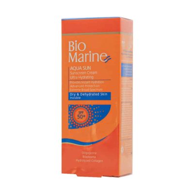 کرم ضد آفتاب رطوبت رسان مدل بدون رنگ پوست خشک و دهيدراته حجم 50 ميل بايومارين - Bio Marine