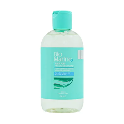 مايع پاک کننده آرايش مدل پوست های خشک صورت ، چشم و لب حجم 250 ميل بايومارين - Bio Marine