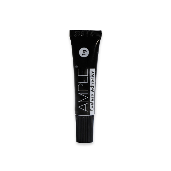 چسب امپل چسب مژه موقت مدل تيوپی کربن بلک Eyelash Adhesive حجم 1 گرم امپل - AMPLE