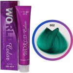 رنگ مو وارياسيون رنگ سبز 002 حجم 100ميل ورد کالر - WORLD COLOR