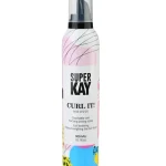 موس مو حالت دهنده مو مدل CURL IT مناسب موی فر حجم 300 ميل سوپر کی - SUPER KAY