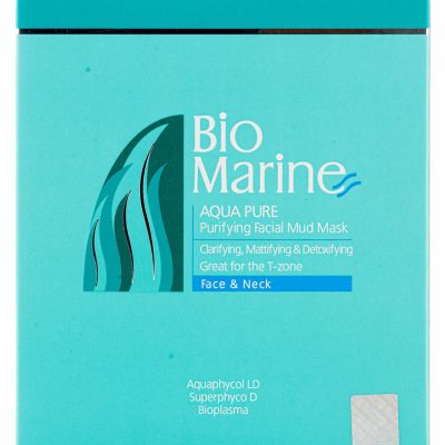 ماسک صورت حاوی کائولن دارای سه ساشه مدل AQUA PURE حجم 15 ميل بايومارين - Bio Marine