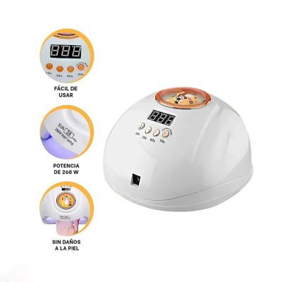 دستگاه لاک خشک کن LED/UV مدل 268 وات S8 PRO - 2-in-1 سان - SUN