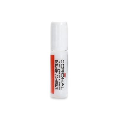چسب مژه موقت بی رنگ مدل Eyelash Adhesive حجم 1 گرم کرونال - CORONAL