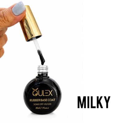 رابر بيس (لمينت) مدل MILKY حجم 30 ميلOULEX